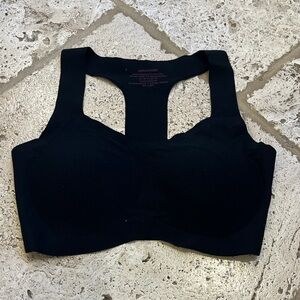 Commando Black Seamless Support Racerback Bra